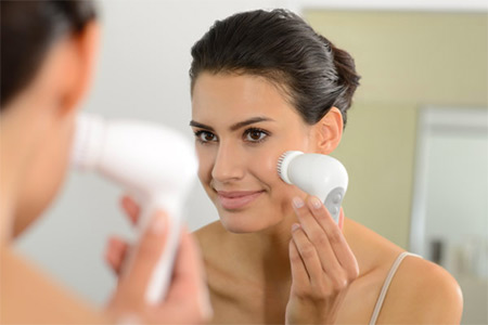 peau nettoyée en profondeur